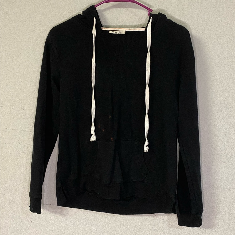 Black hoodie